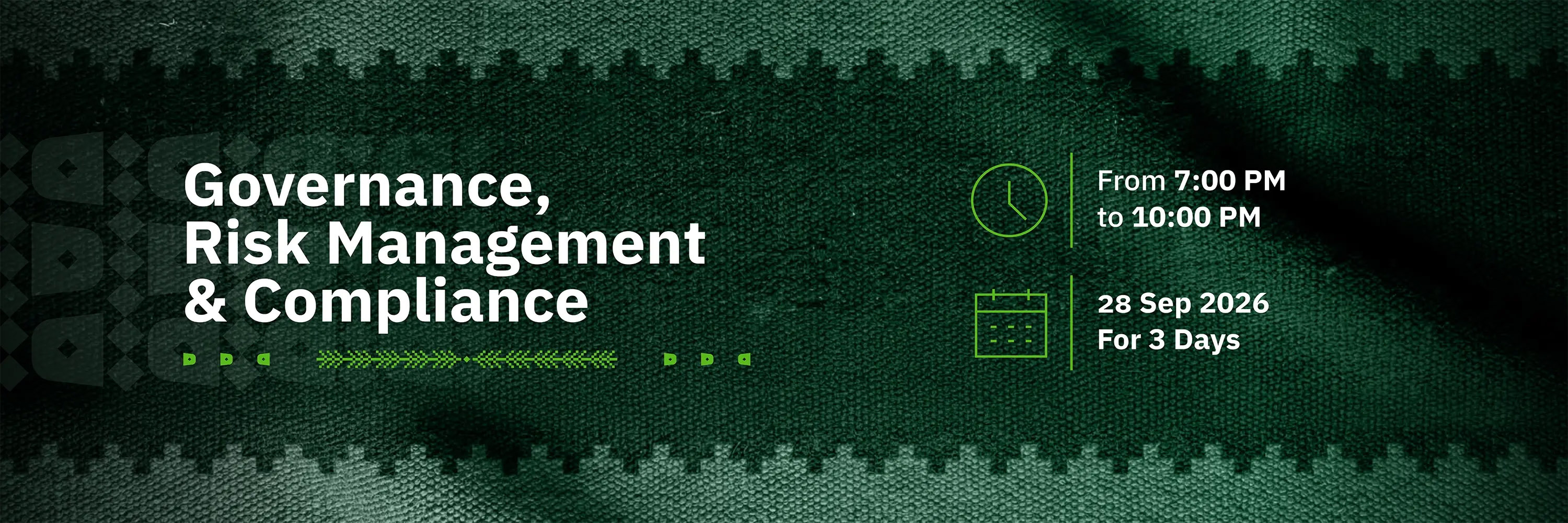 Governance, Risk Managment & Compliance